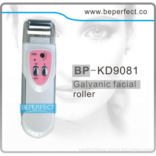 Facial ionic anti-aging roller